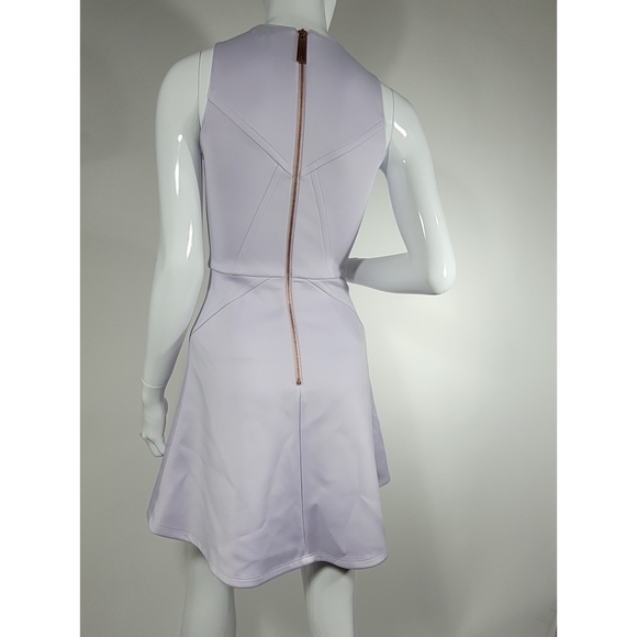 Ted Baker Lavander Peplum Skater DressBUNDLE&SAVE! - Picture 2 of 6